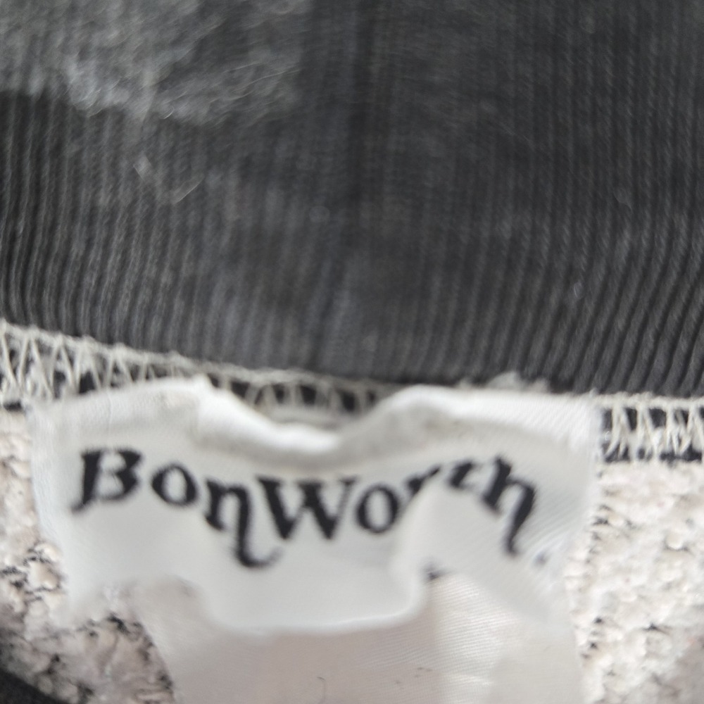 Vintage BonWorth "Life is a Melody" Gray Embroidered Sweatshirt - Picture 3 of 11